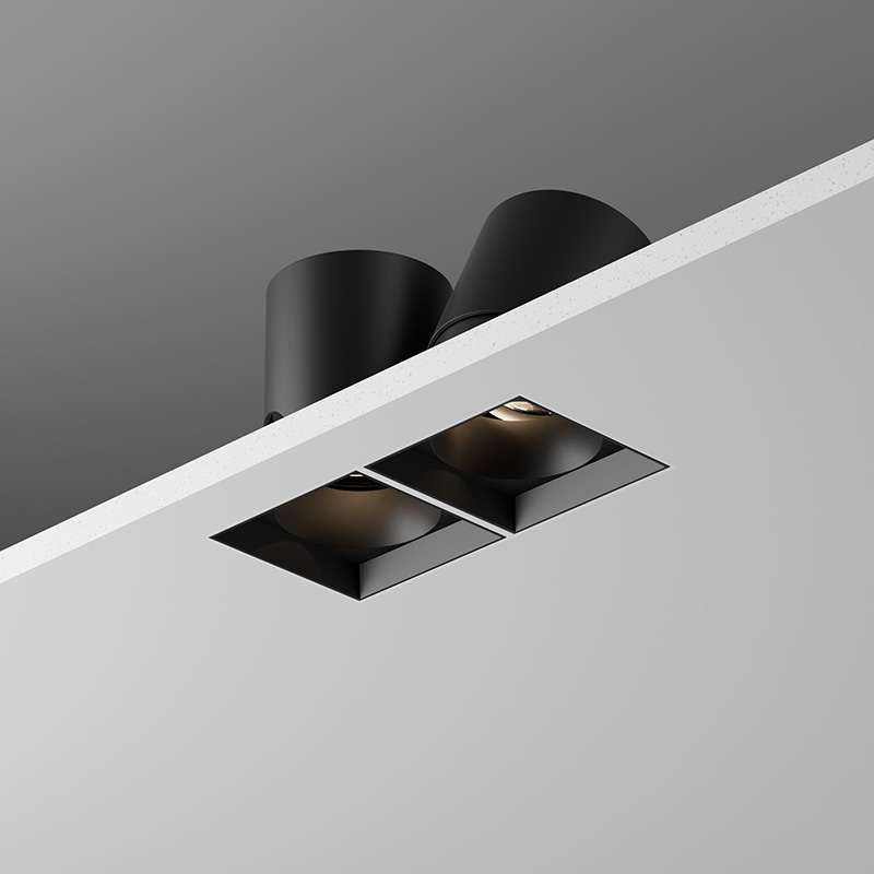 Recessed Cluster Trimless Light