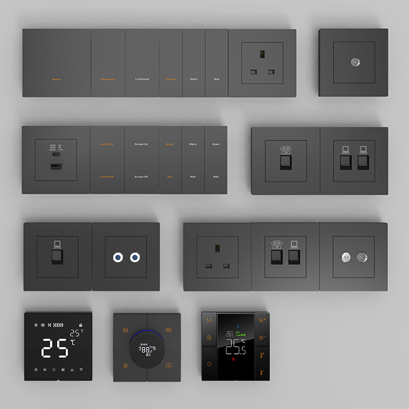 uk smart switch & thermostat & british socket